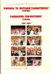 Brosura Parohiei "Sfantul Nectarie" Coslada - Spania